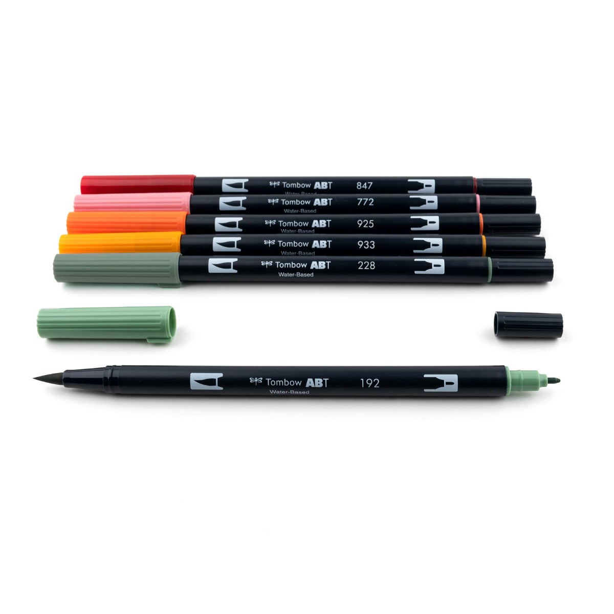 TOMBOW - Dual Brush Pen Set de 6 - Pumpkin Spices