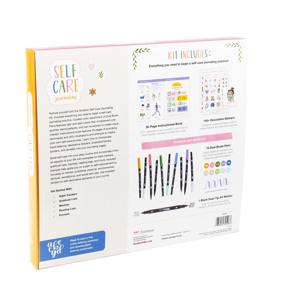 TOMBOW - Self-Care Journaling Kit