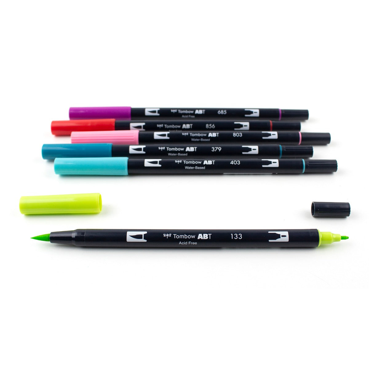 TOMBOW - Dual Brush Pen Set of 6 - Tropical