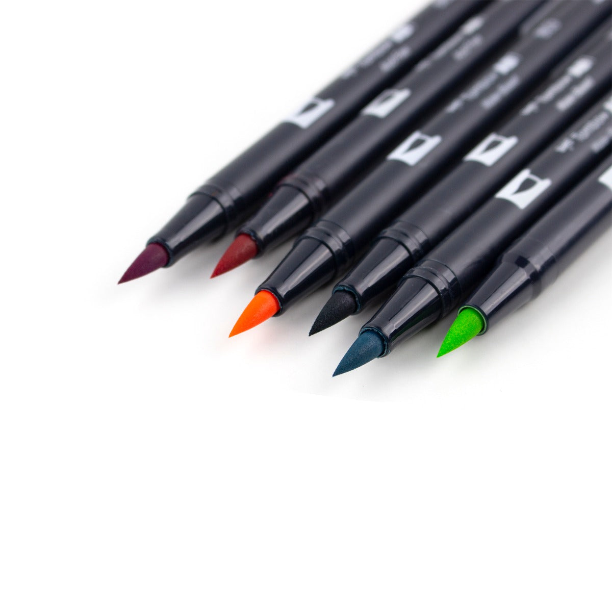 TOMBOW - Dual Brush Pen Set of 6 - Tropical