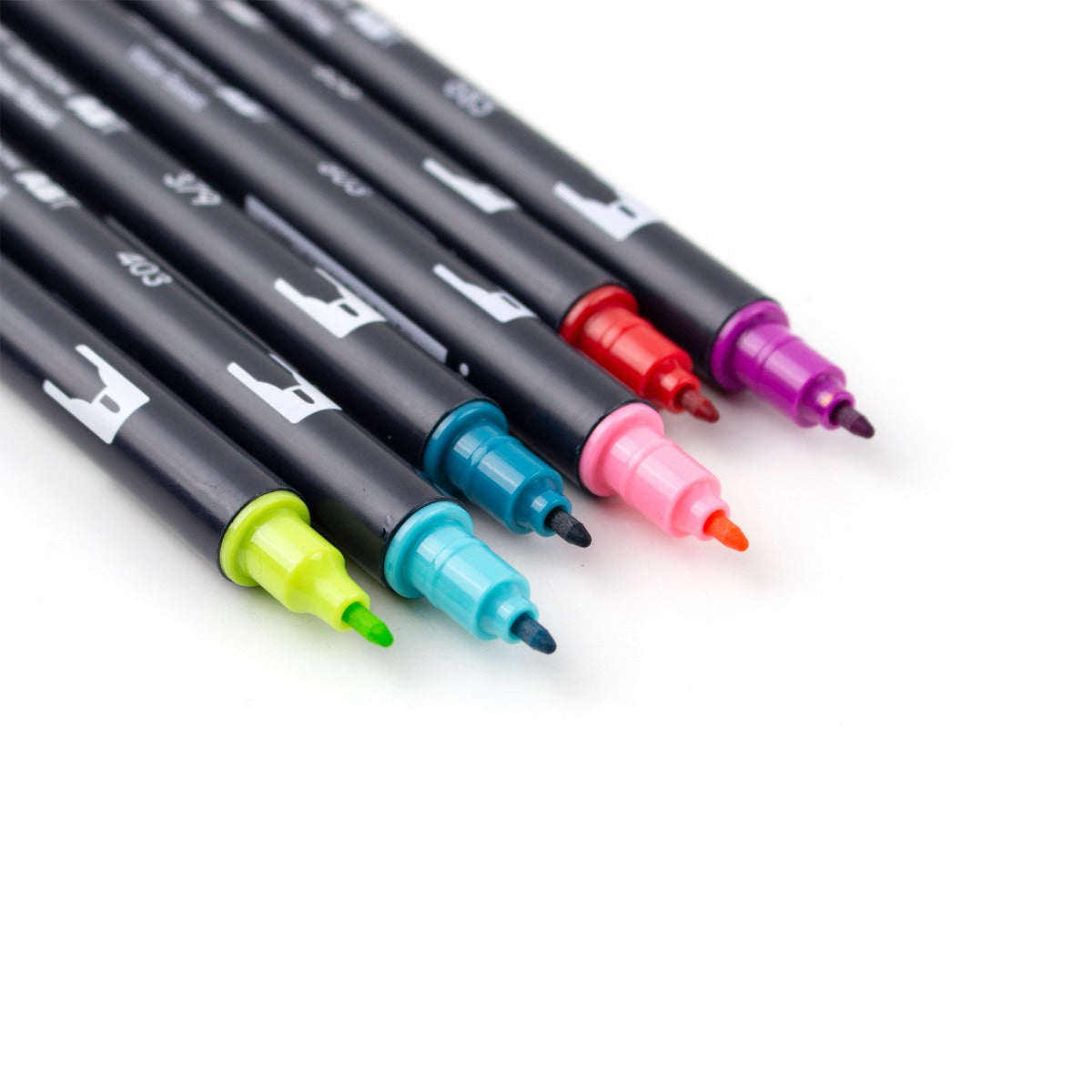 TOMBOW - Dual Brush Pen Set of 6 - Tropical
