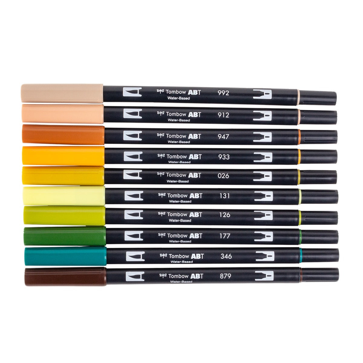 TOMBOW - Dual Brush Pen Set of 10 - Seventies (70s)