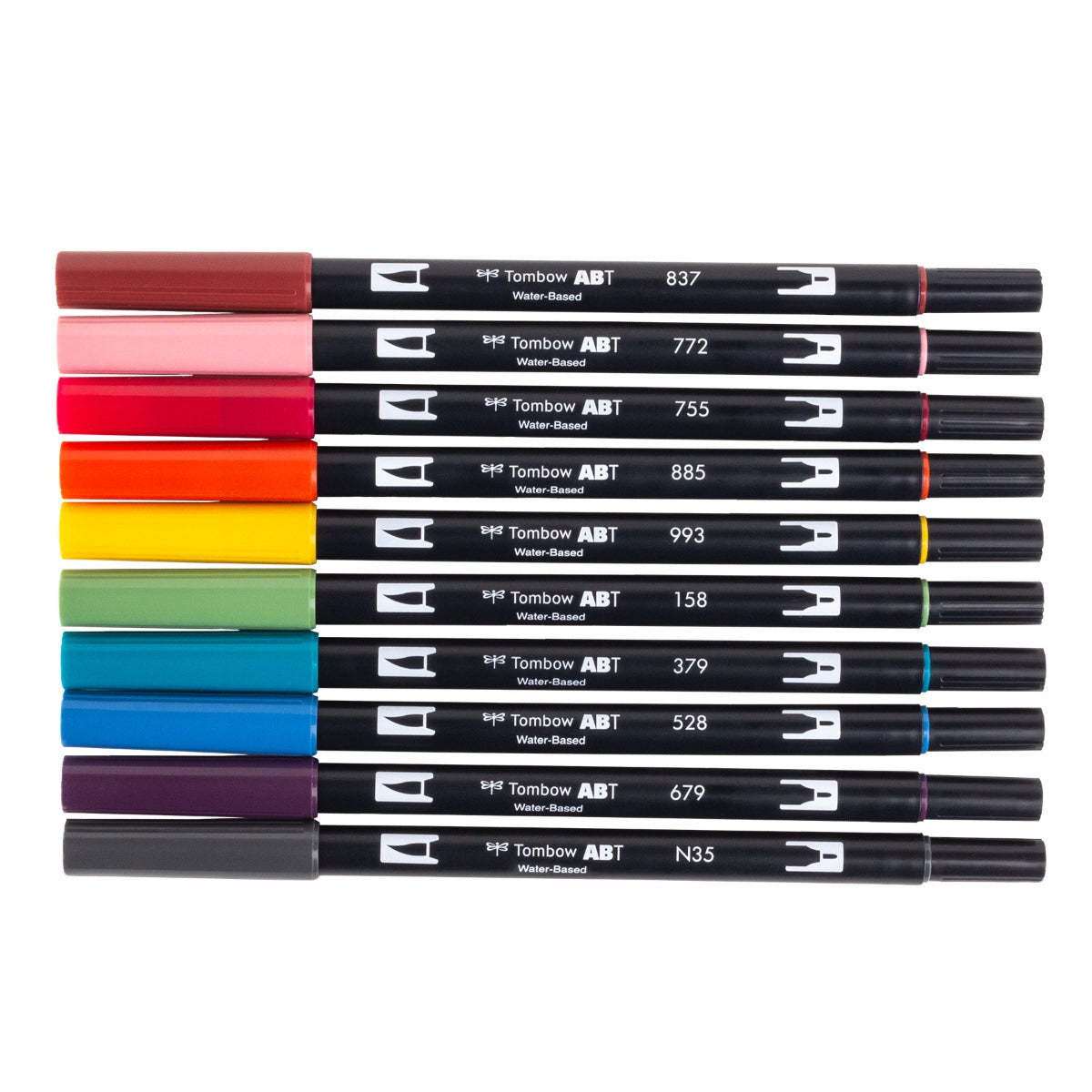 TOMBOW - Dual Brush Pen Set of 10 - Nineties (90s)