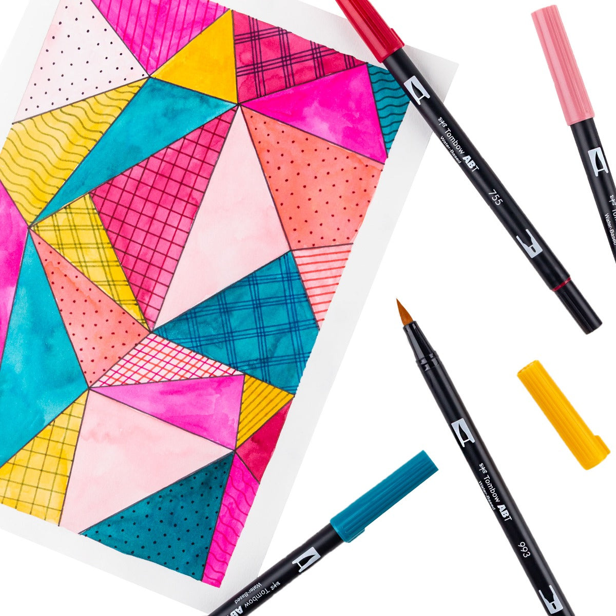 TOMBOW - Dual Brush Pen Set of 10 - Nineties (90s)