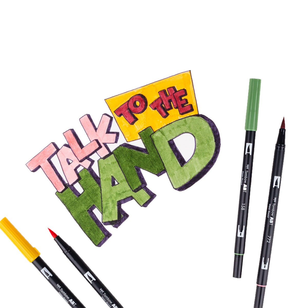TOMBOW - Dual Brush Pen Set of 10 - Nineties (90s)