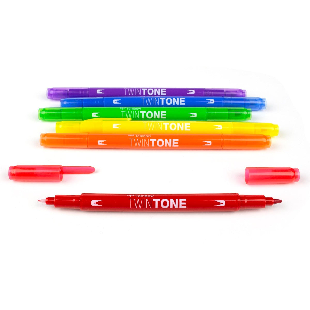 TWINTONE Marker - Markers Set of 6 - Rainbow