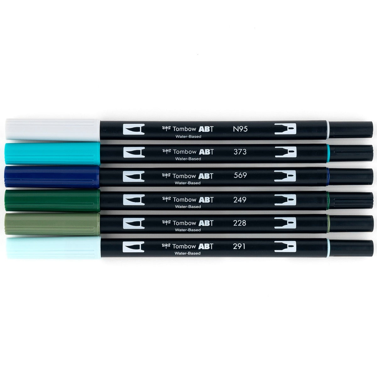 TOMBOW - Dual Brush Pen Set of 6 - Wonderland