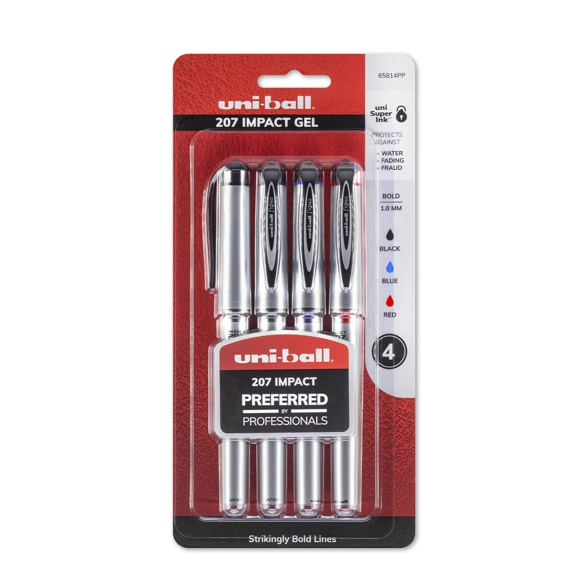 Uni Ball - 207 Signo Gel Pen Set