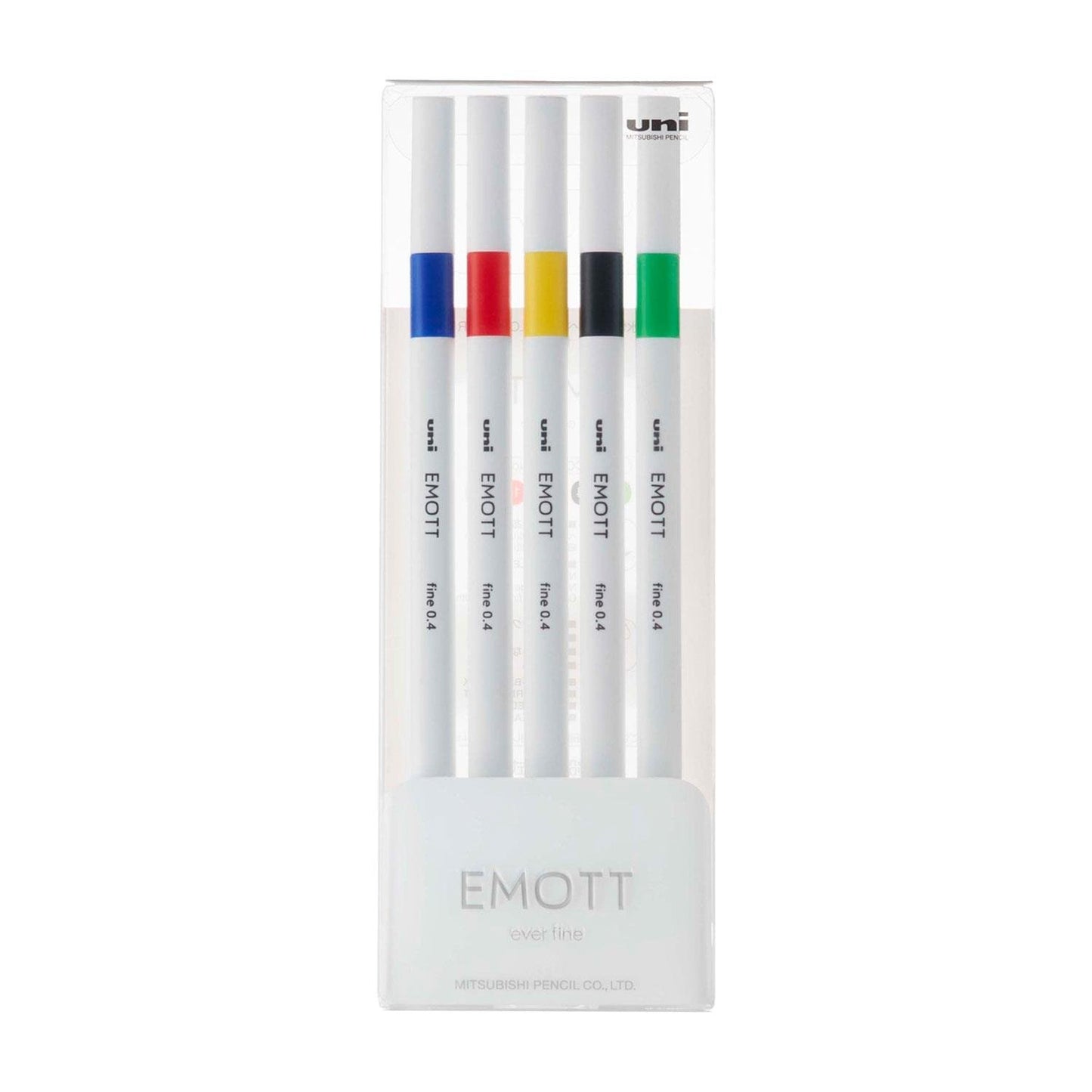 UNI Emott - Ever Fine - 0.4 Fine - Set - Vivid Colors