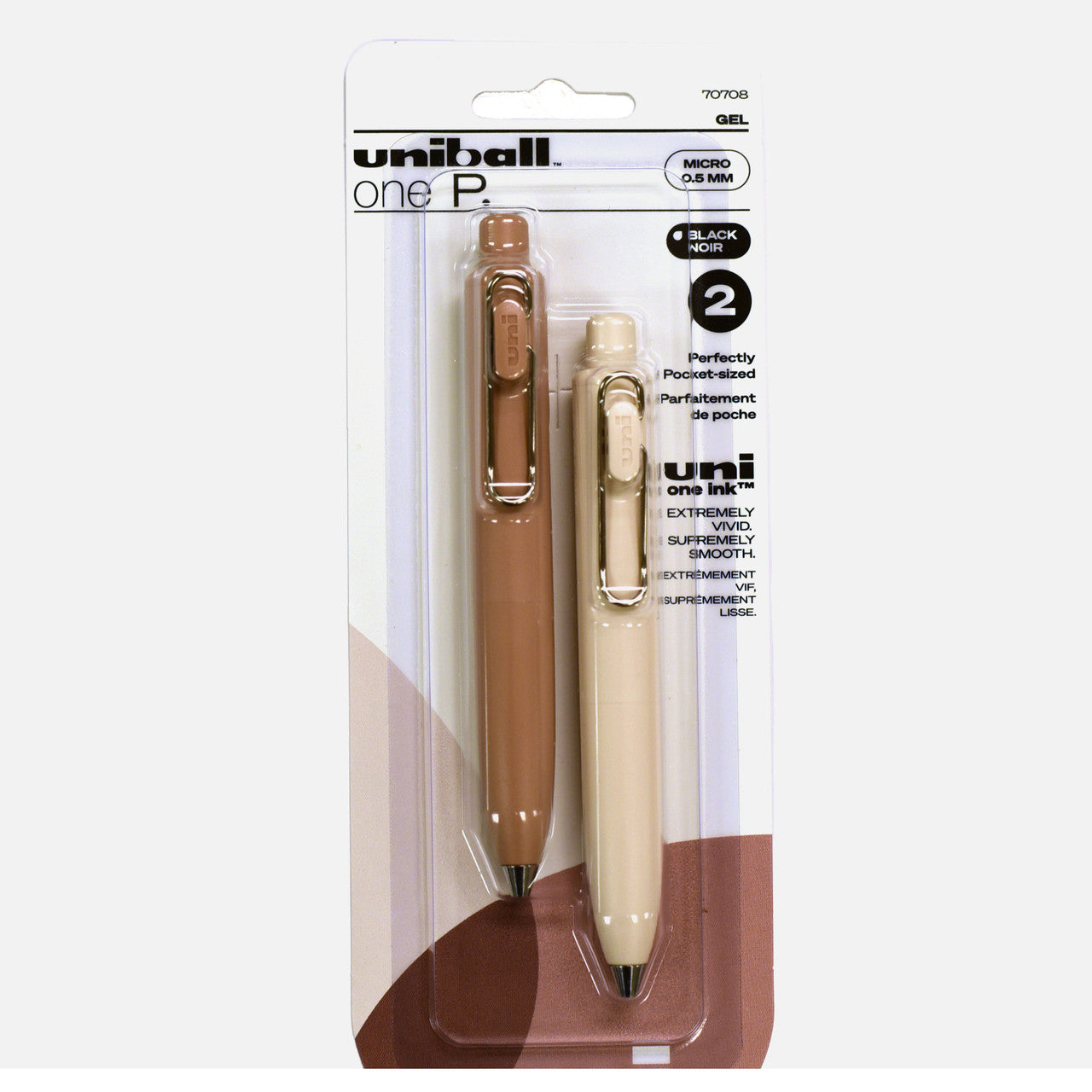 Uni-ball One P - Bolígrafos de Gel Retraíbles en Sets