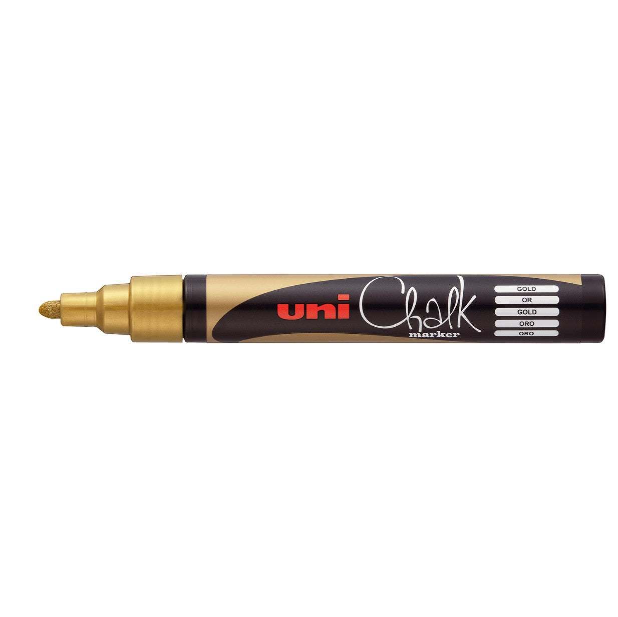 uni Chalk Marcadores de Tiza PWE-5M - Punta Media
