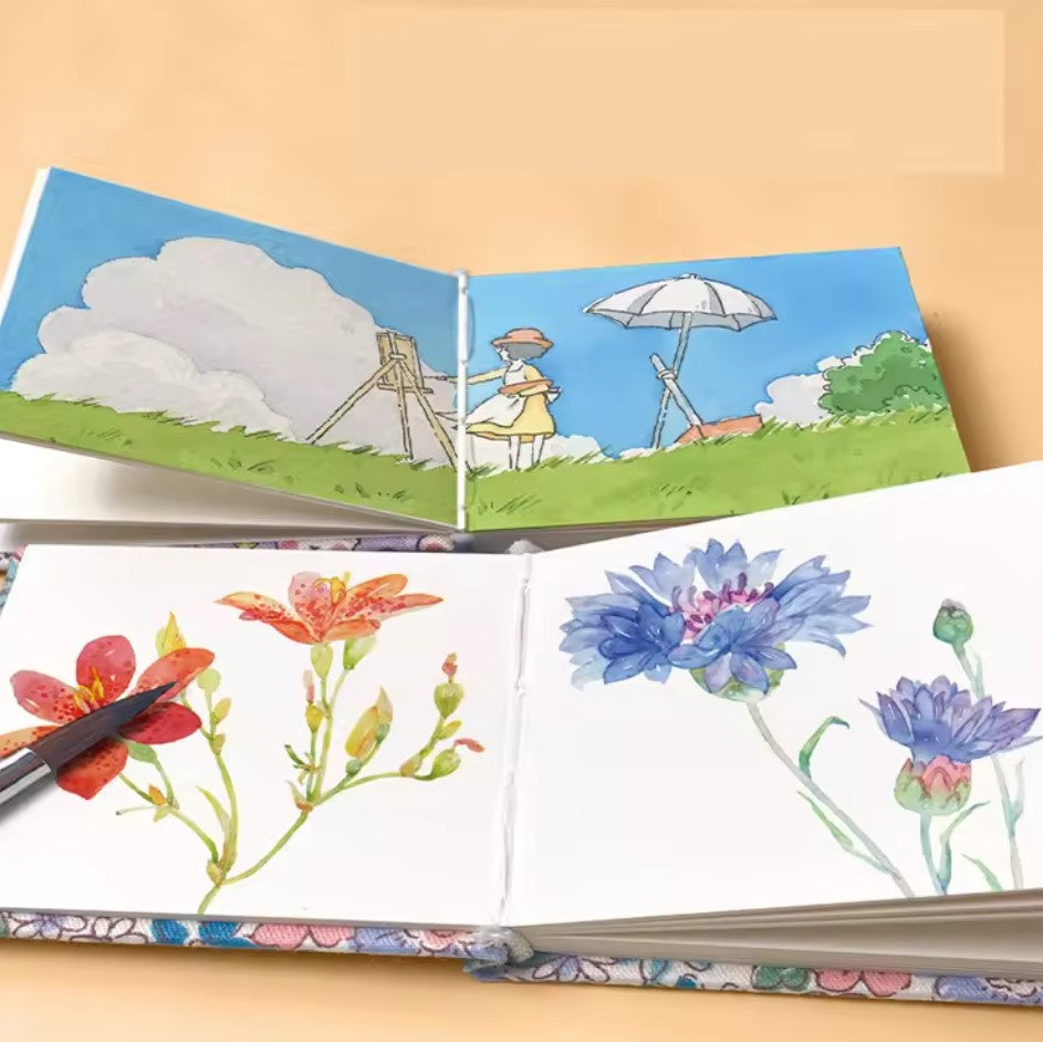 Mini Watercolor Notebook