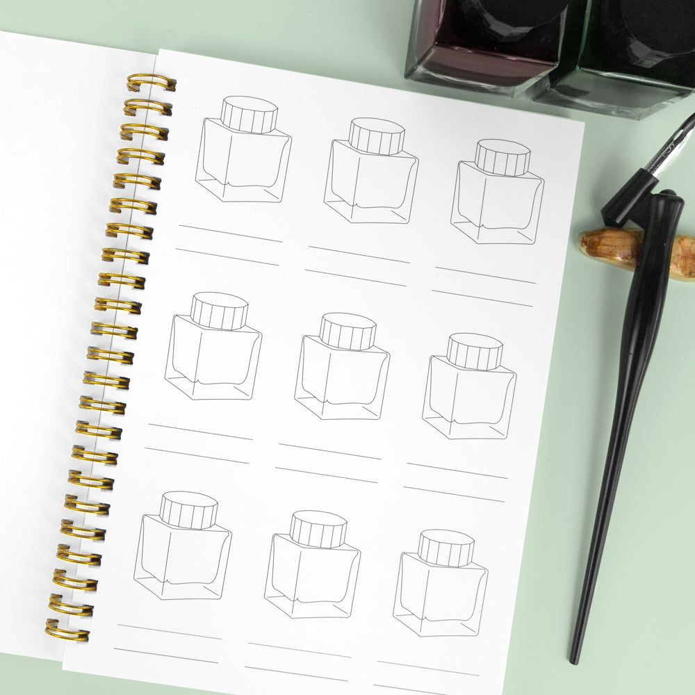 WEARINGEUL - Ink Color Swatch Book (Libreta de Muestras de color de Tintas)
