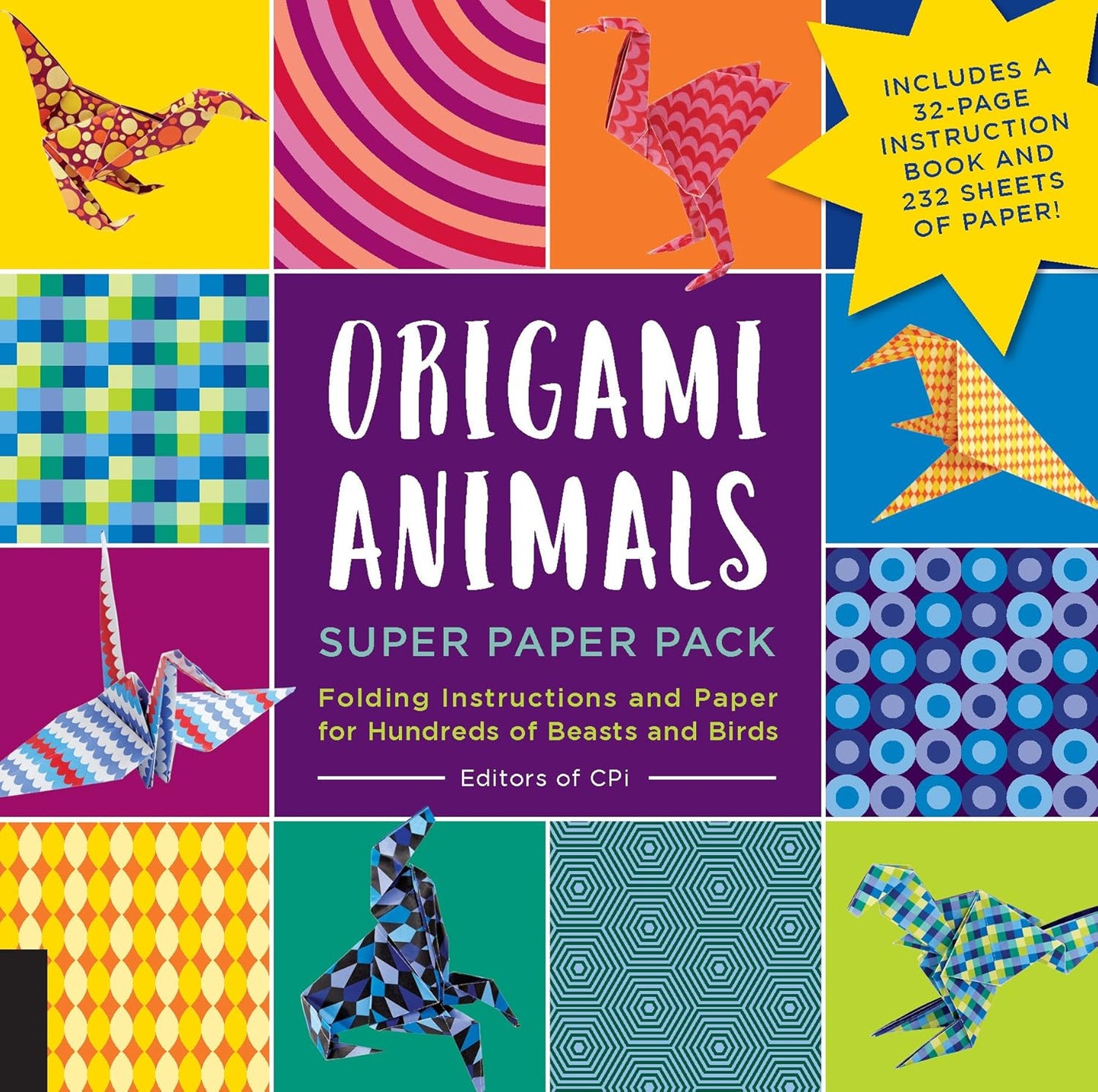 Quarto Origami Animals Super Pack de Papel