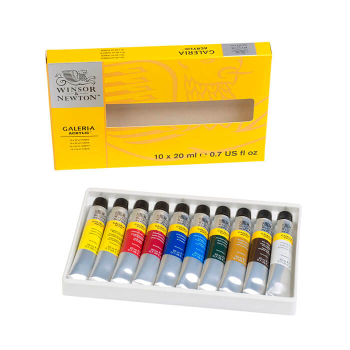 WINSOR & NEWTON - Fine Art Gallery Acrylic Paint Set