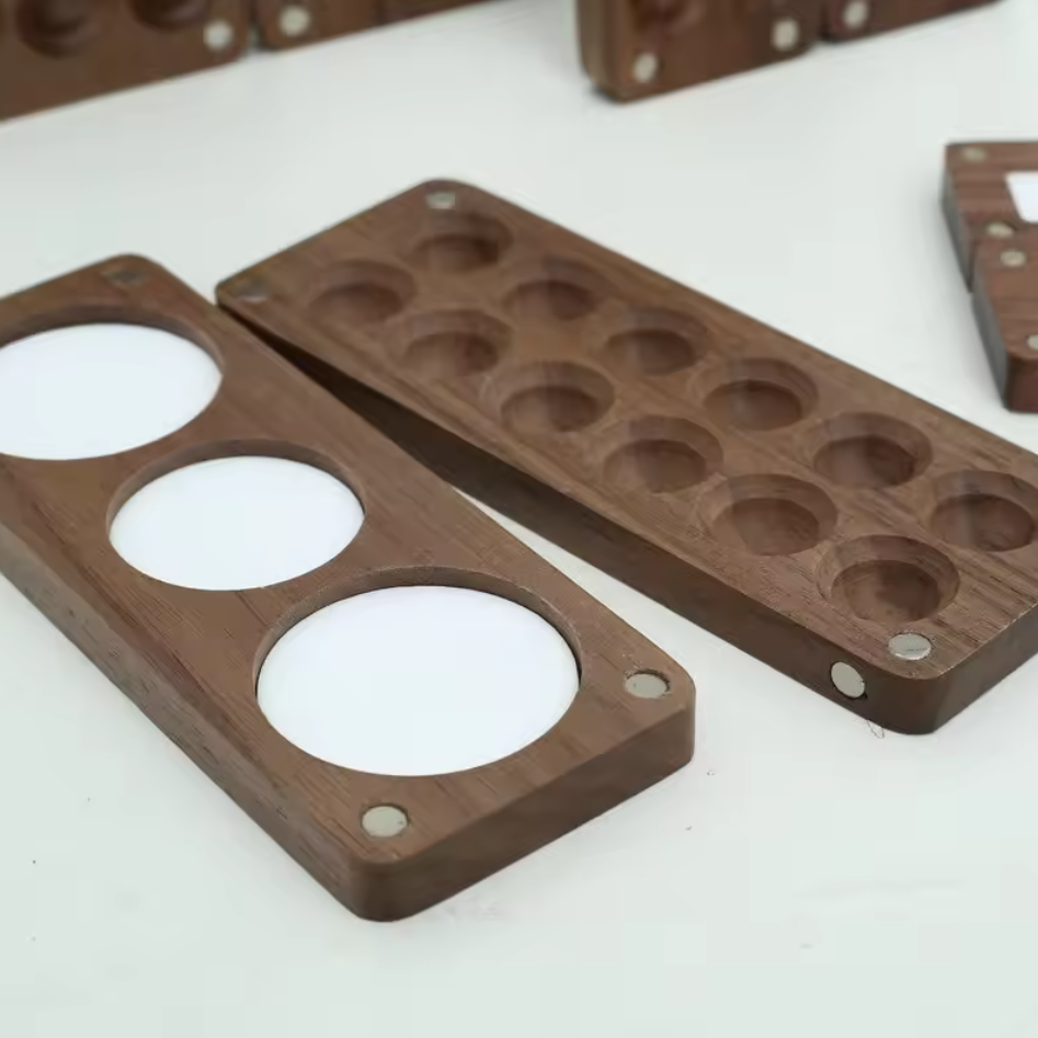 WOOD PALETTE - Portable Wooden Watercolor Palette