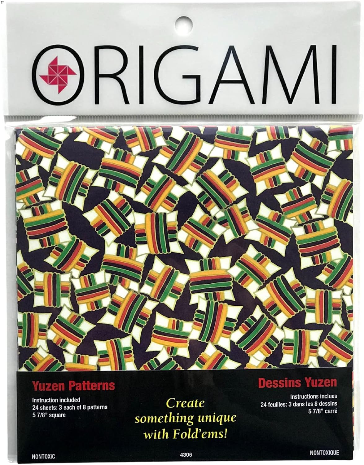 YASUTOMO - Dessins Yuzen Origami Papers