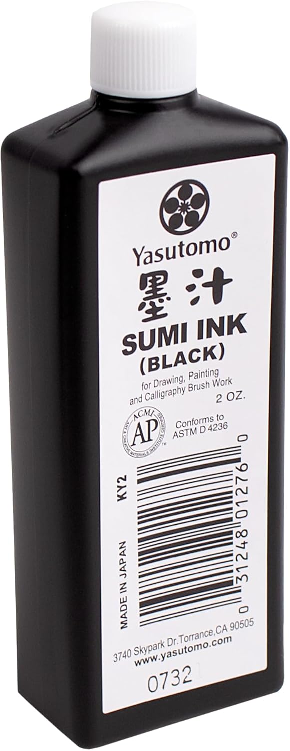 Yasutomo Tinta Sumi Ink - 2oz.