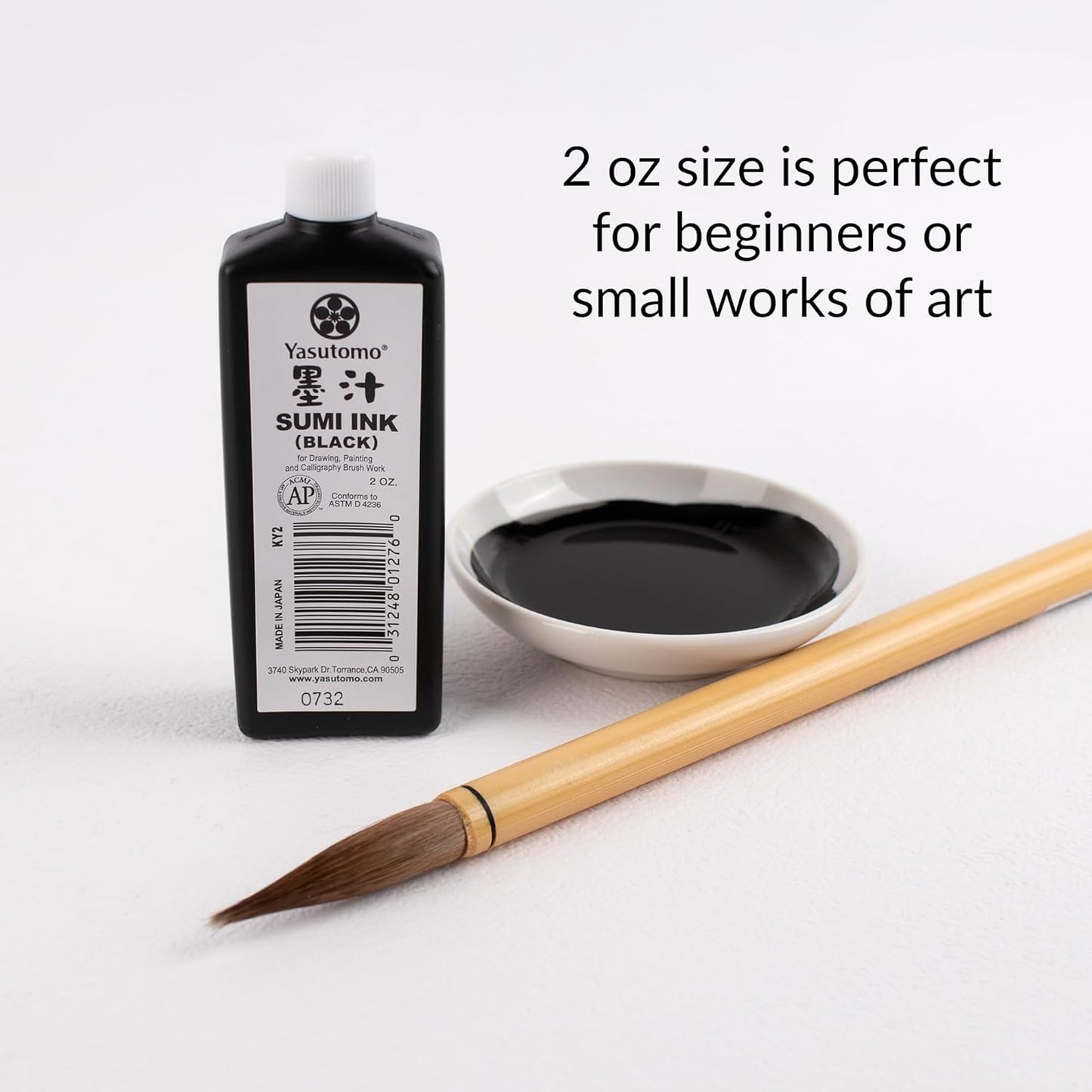 Yasutomo Tinta Sumi Ink - 2oz.