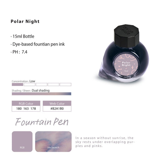 Colorverse Colorvent 2025 - Polar Night - Botella 65ml.