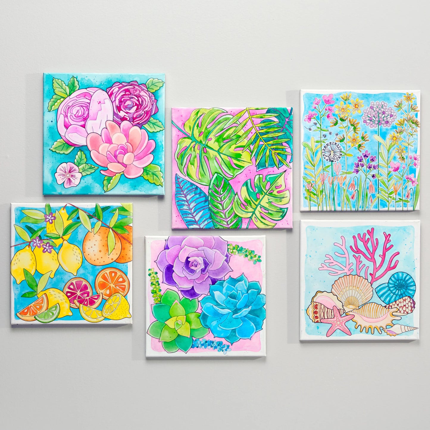 FABER-CASTELL - Paint By Number Watercolor Sets