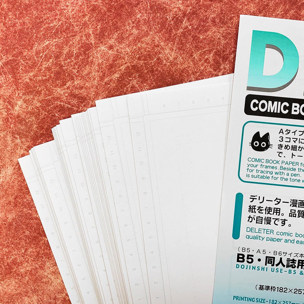 DELETER - Comic Book Paper - A4