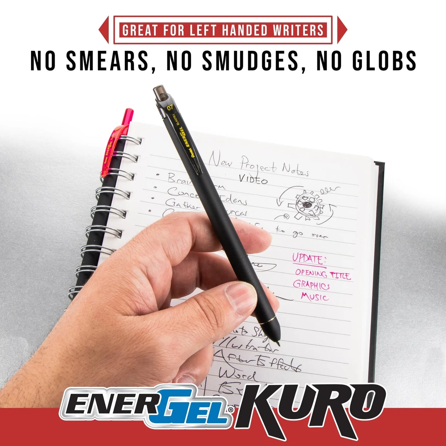 Pentel EnerGel Kuro - 0.7mm