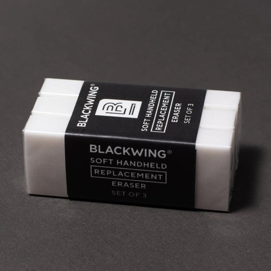 Blackwing - Soft Handheld Eraser Replacement Refill - Set de 3