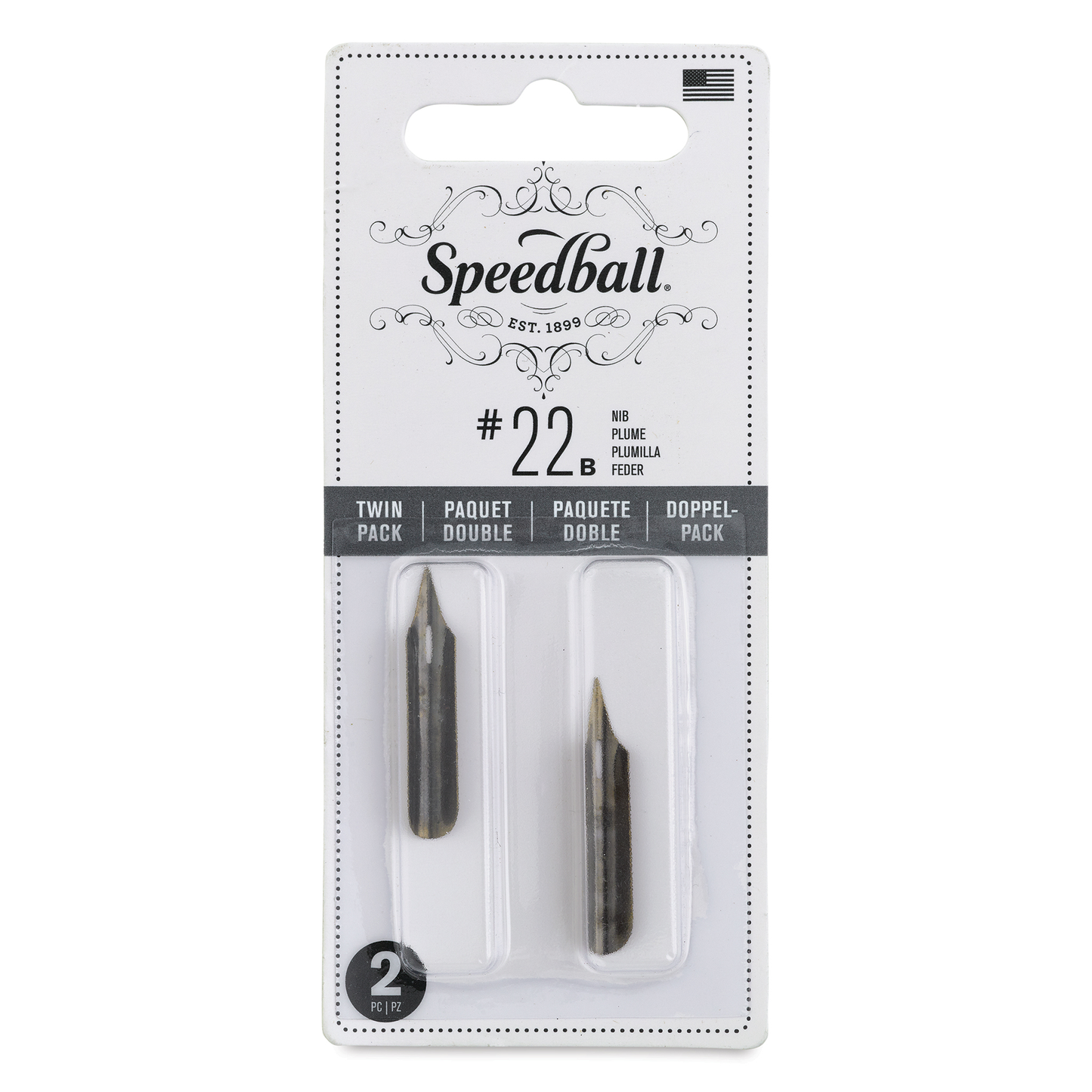 Speedball Hunt 22B - (Fine Point Nib) - Set of 2 units
