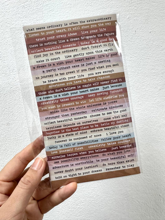 STICKERS - Stickers de Frases (Pegatinas)