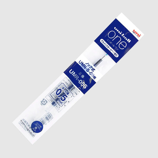 Uni-ball One P - Gel Pen Refill 0.38mm - Blue Black Ink (Copy)