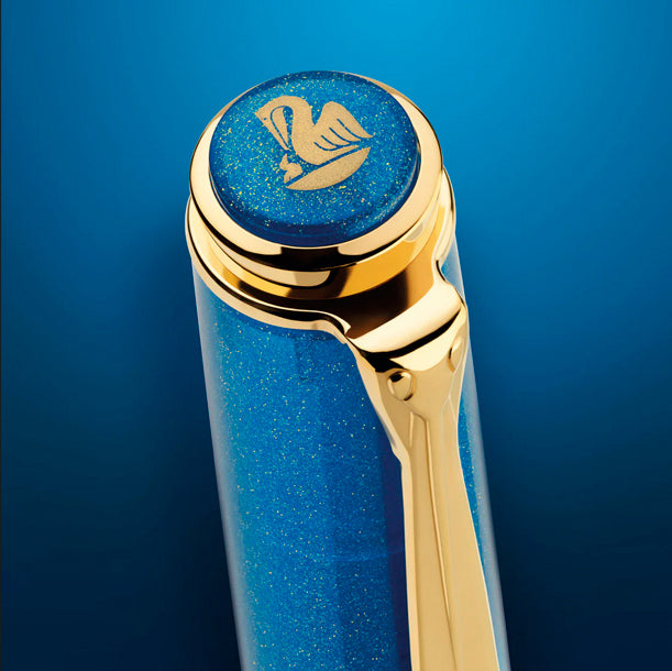 Golden Lapis Fountain Pen