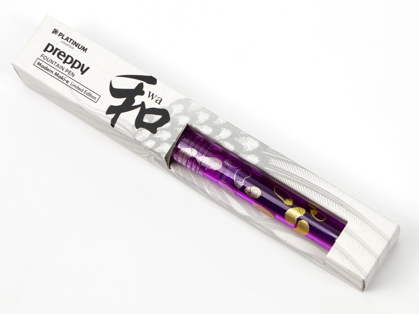 Platinum Preppy Wa Modern Maki-e Fountain Pen - Neko (Edición Limitada)