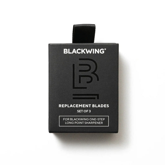 Blackwing One-Step Long Sharpener Replacement Blades (Set de 3)
