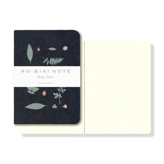Yamamoto Paper - RO-BIKI NOTE - Wild Plants - Dotted Notebook