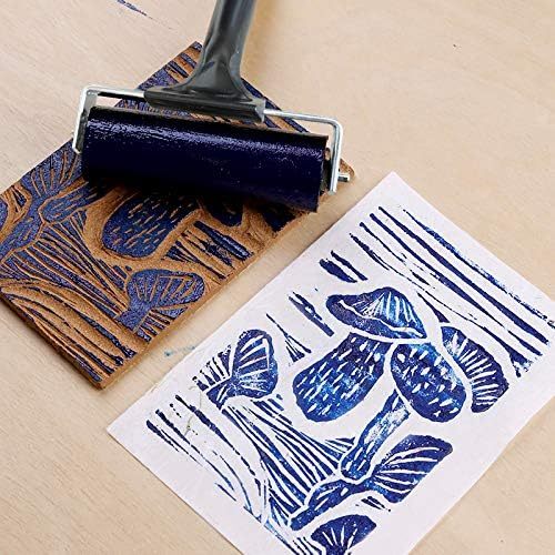 Rodillo Goma Dura para Linograbado de 4"