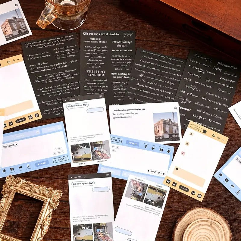 Stickers - Photographs and Retro Vintage Album