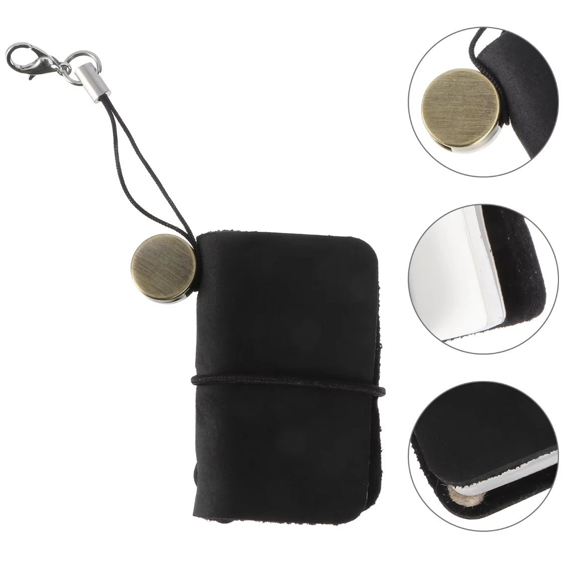 Mini Travelers Notebook - Libreta de Cuero en Miniatura (Mini Leather Journal)