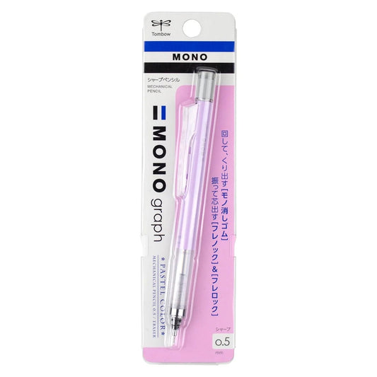 TOMBOW - MONO Graph Lapiz Mecánico Portaminas - Lavender - 0.5mm