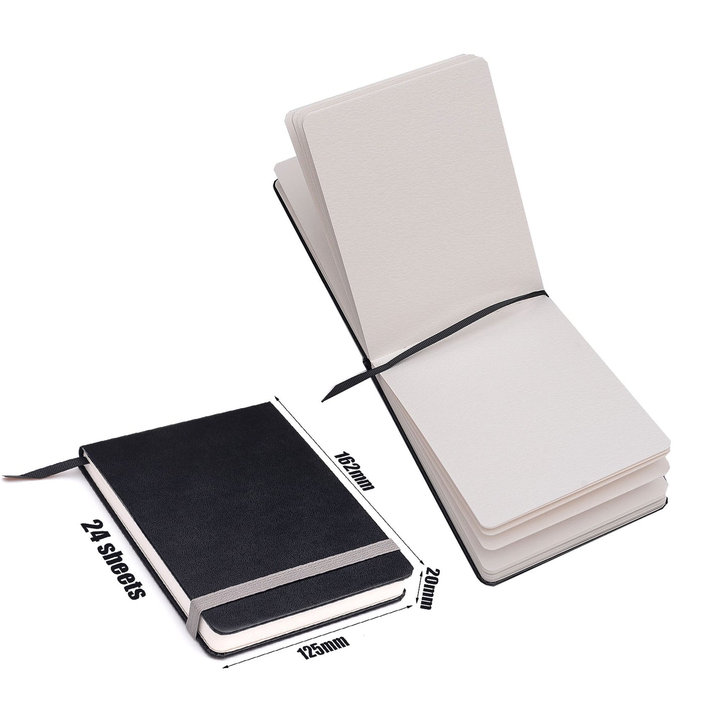 XINYI ART - Libreta de Acuarela - 16.2x12.5cm - 300GSM - 24 páginas