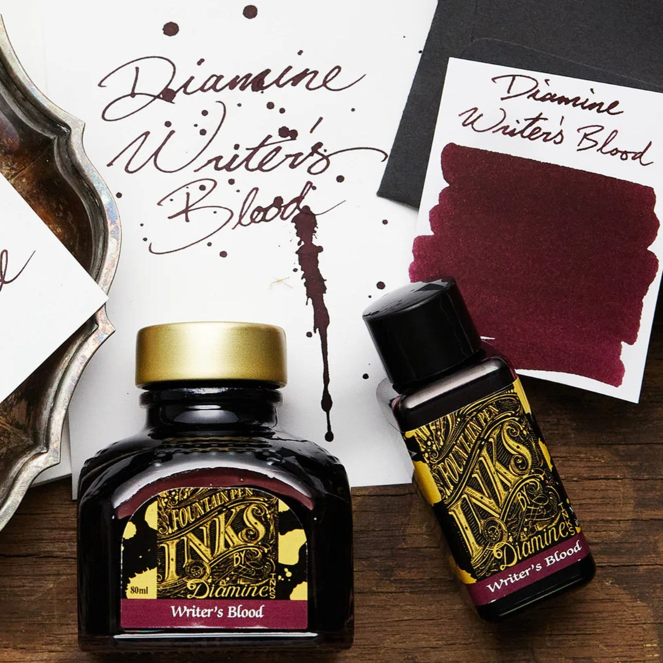 Diamine Writer's Blood - Botella 80ml.
