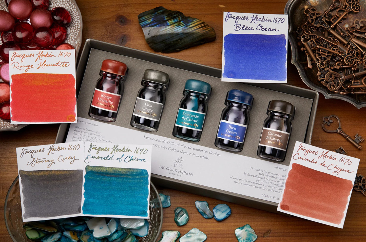 Jacques Herbin - 1670 Anniversary Ink Gift Set