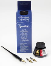 Cargar imagen en el visor de la galería, SPEEDBALL - Calligraphy &amp; Lettering Kit (Broad Nibs)
