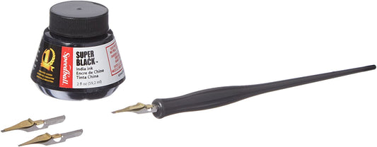 SPEEDBALL - Calligraphy & Lettering Kit (Broad Nibs)