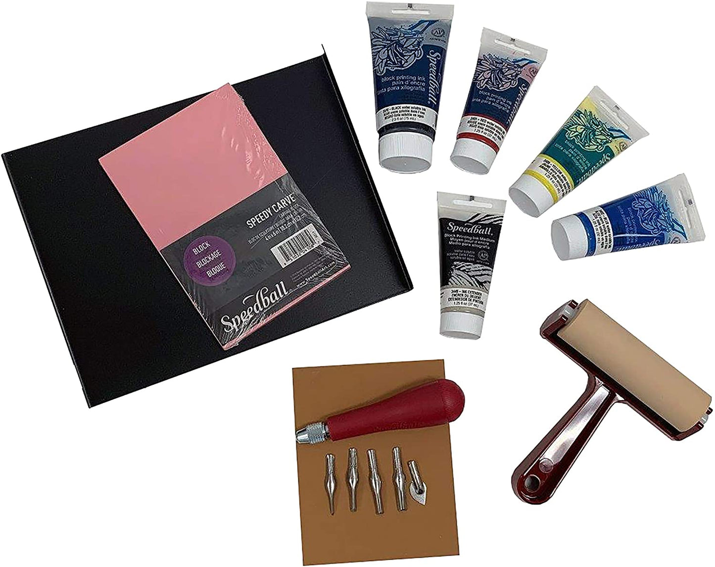 Deluxe Block Printing Kit by Speedball