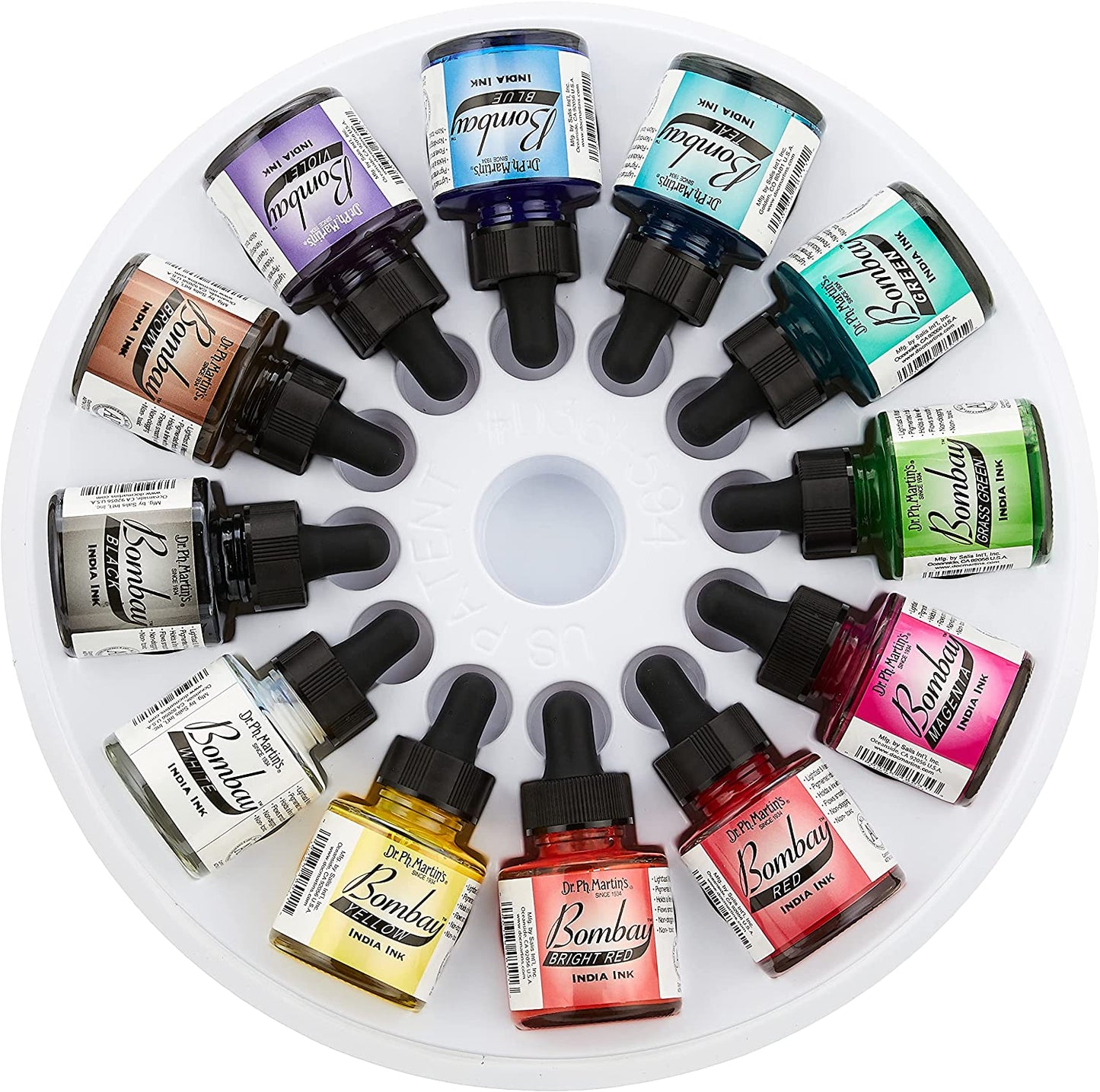 DR. PH. MARTIN'S - Bombay India Inks Sets - 1 oz. (30 ml.)