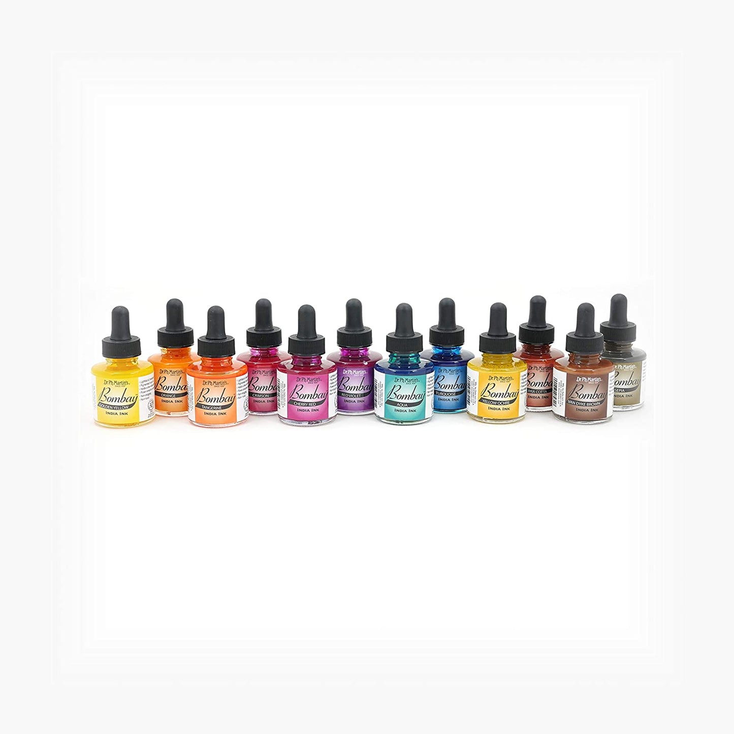 DR. PH. MARTIN'S - Bombay India Inks Sets - 1 oz. (30 ml.)