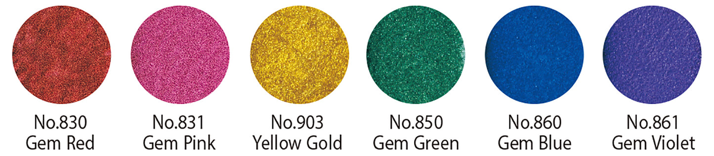 KURETAKE ZIG - Gansai Tambi Metallic Watercolor Sets