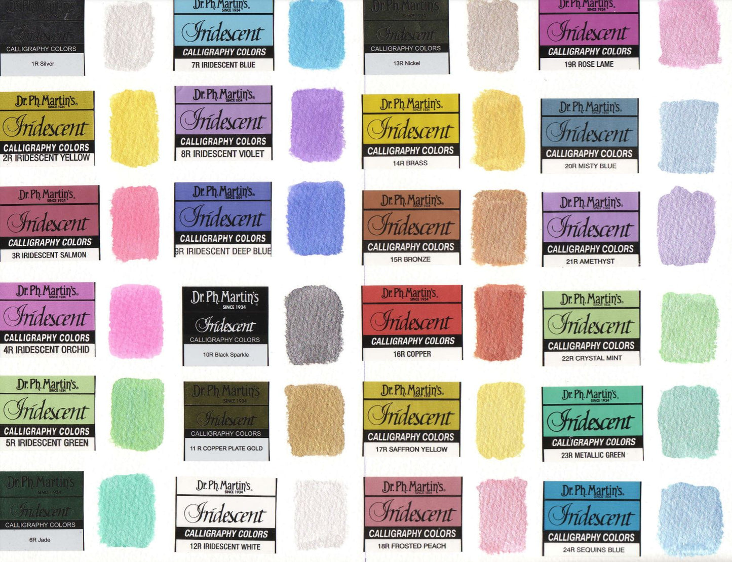 DR. PH. MARTIN'S - Iridescent Calligraphy Colors