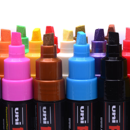 PC-8K - Posca Markers - Coarse Chisel Tip